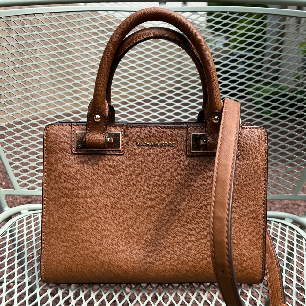 Michael Kors Cognac Purse